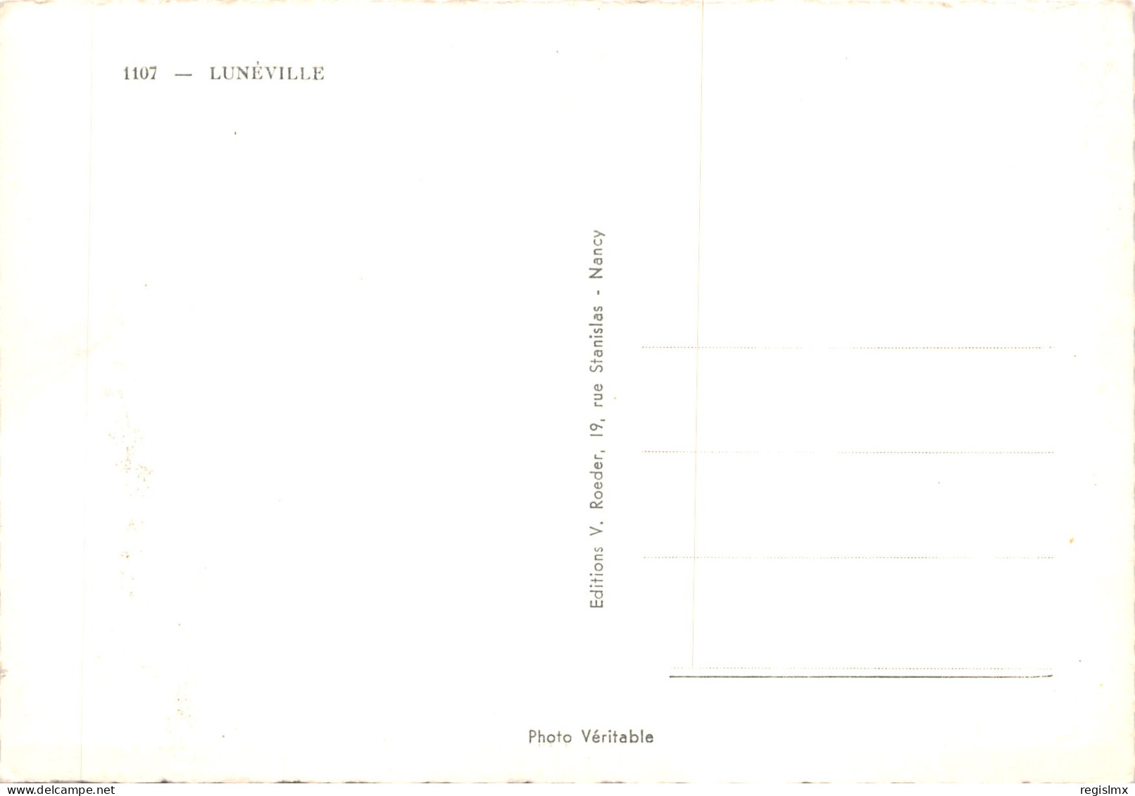 54-LUNEVILLE-N°T558-B/0333 - Luneville