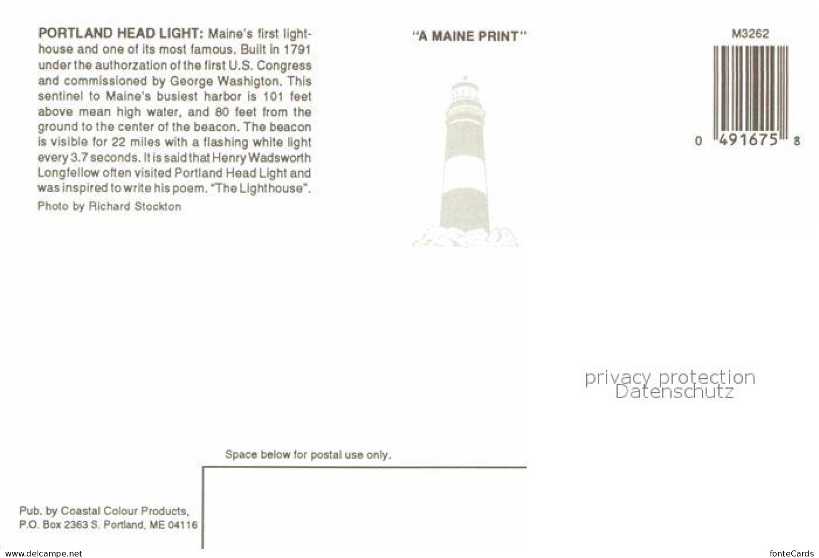 72708417 Portland_Maine Leuchtturm - Sonstige & Ohne Zuordnung