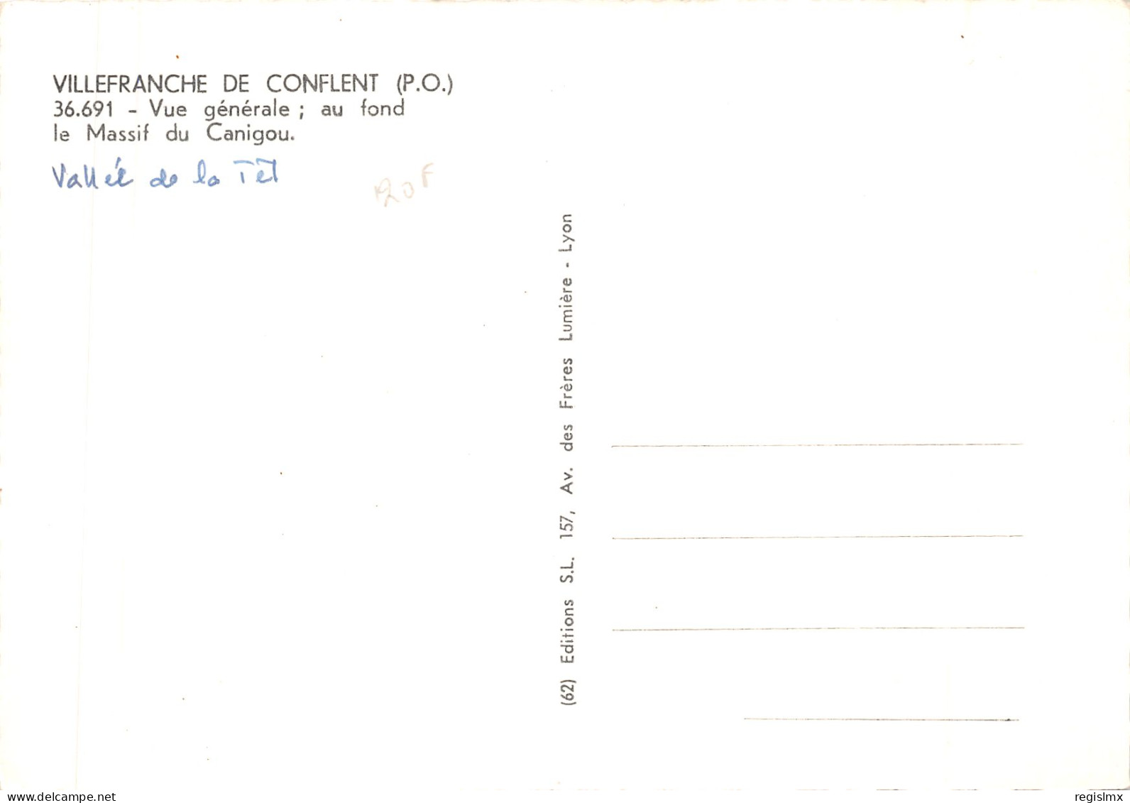 66-VILLEFRANCHE DE CONFLENT-N°T559-C/0353 - Other & Unclassified