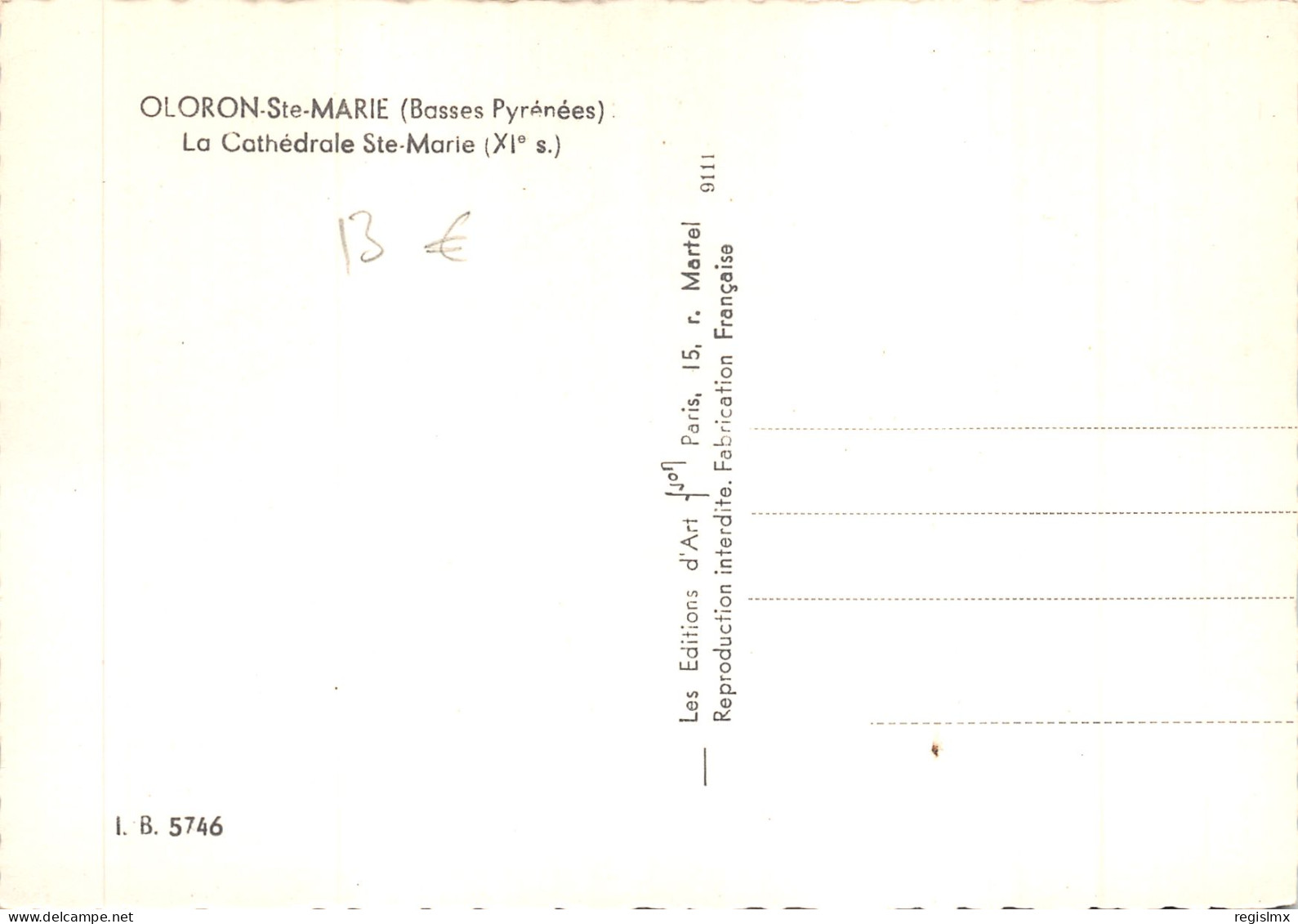 64-OLORON SAINTE MARIE-N°T559-C/0055 - Oloron Sainte Marie