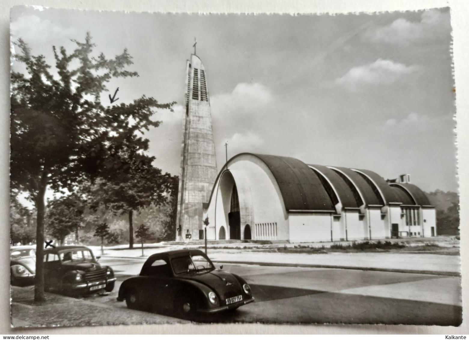 [BERLIN] - 1955 - BERLIN CHARLOTTENBURG - St.Canisius Kirche - Charlottenburg