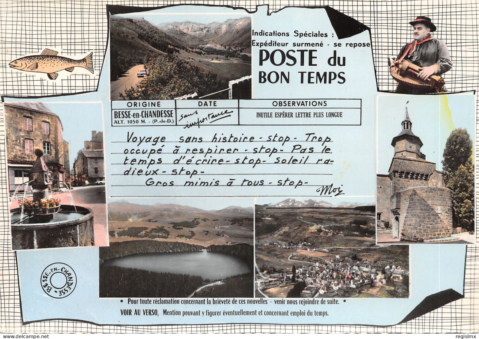 63-BESSE EN CHANDESSE-N°T559-B/0235 - Other & Unclassified