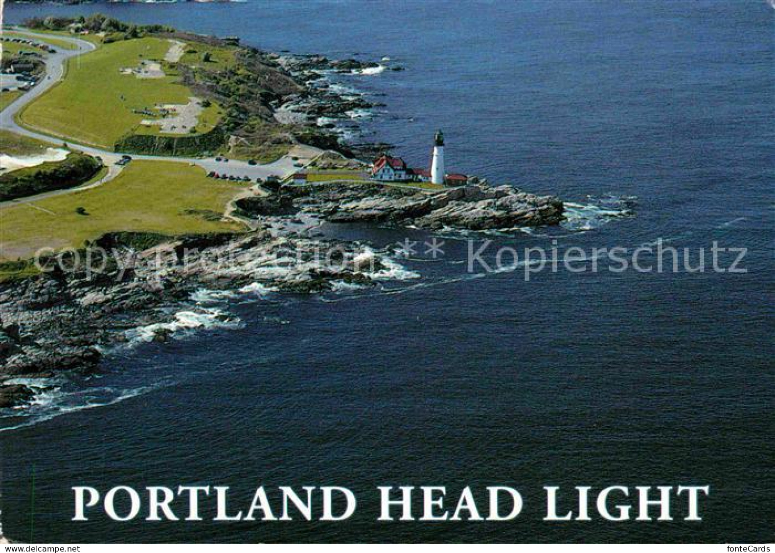72708398 Portland Ohio Leuchtturm Fliegeraufnahme Portland - Andere & Zonder Classificatie