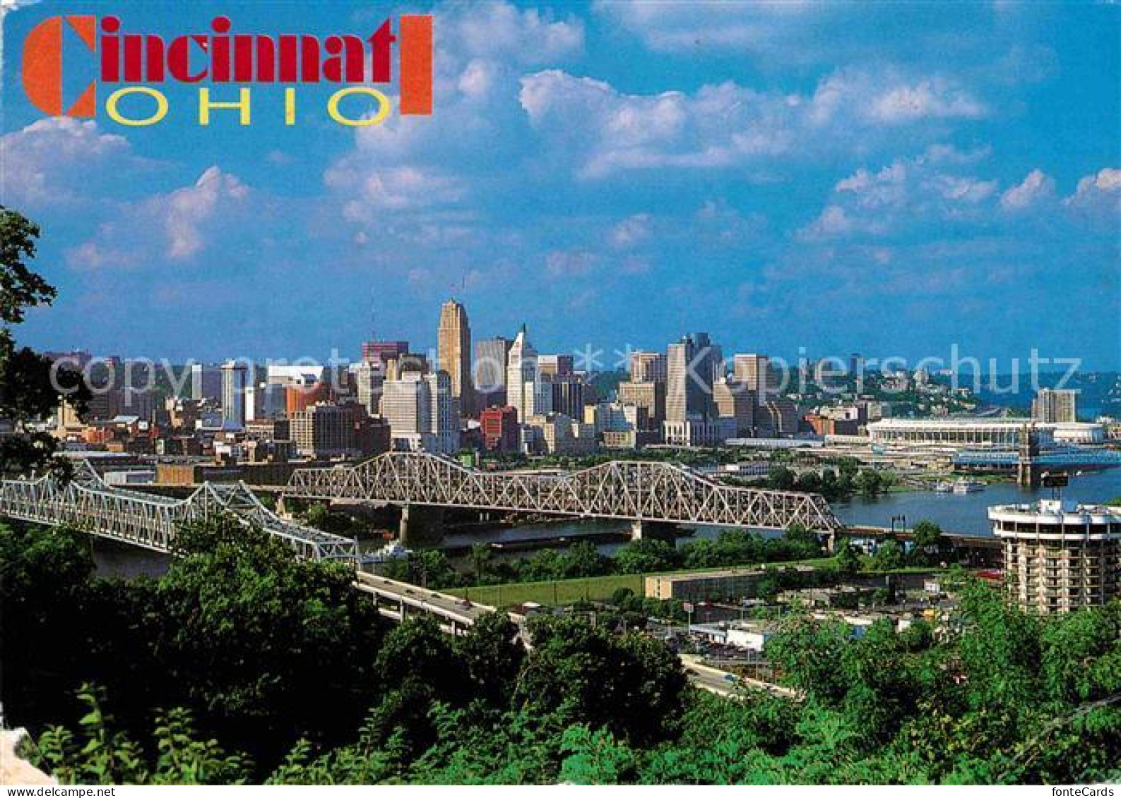 72708384 Cincinnati Ohio Panorama  Cincinnati - Other & Unclassified