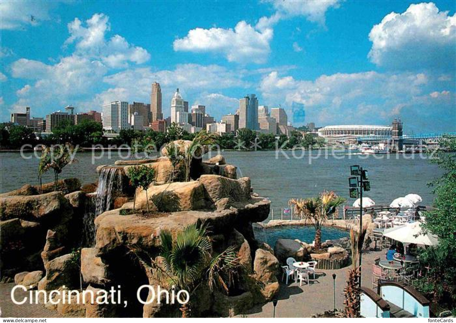72708383 Cincinnati Ohio Panorama  Cincinnati - Andere & Zonder Classificatie