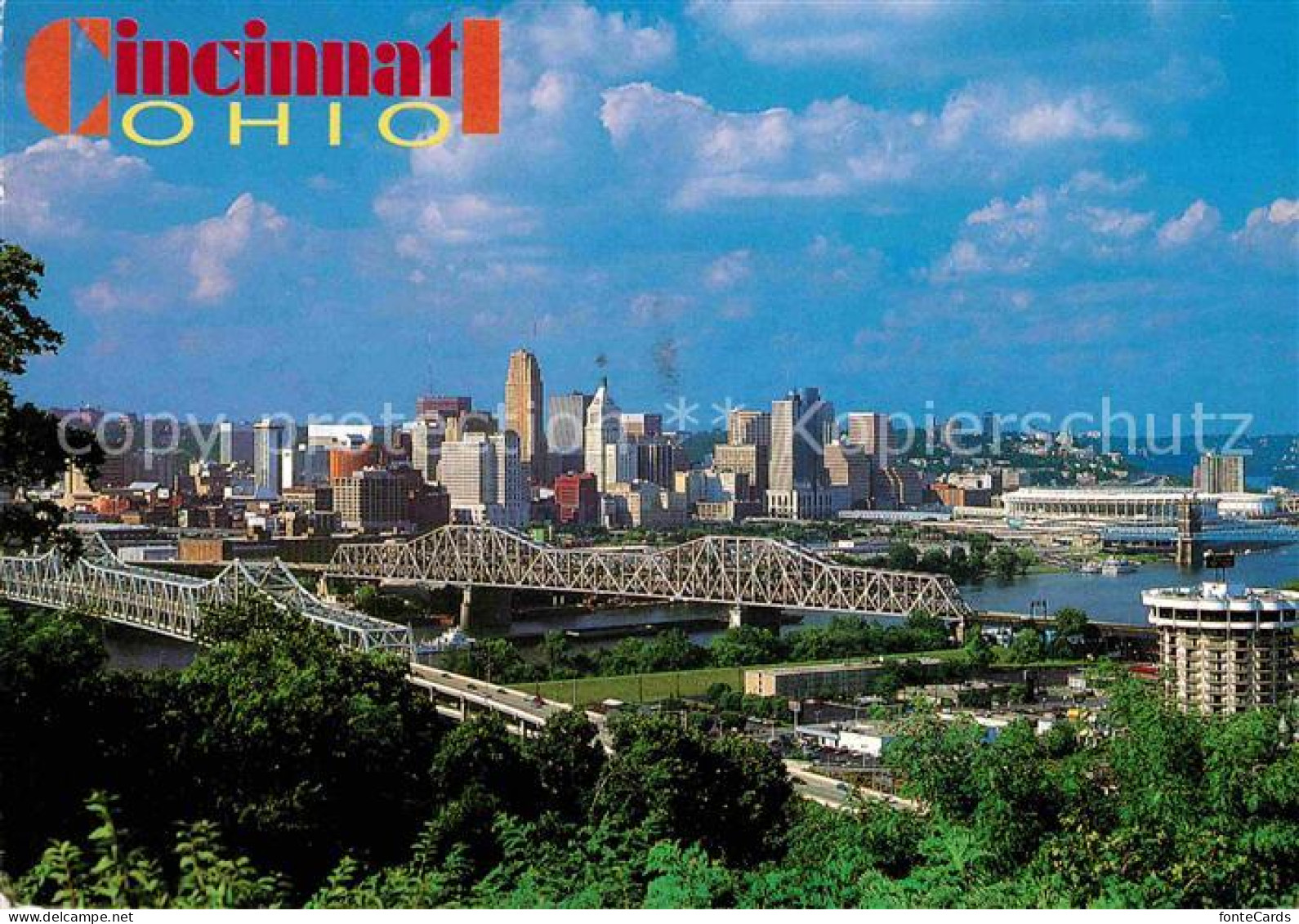 72708382 Cincinnati Ohio Panorama  Cincinnati - Other & Unclassified