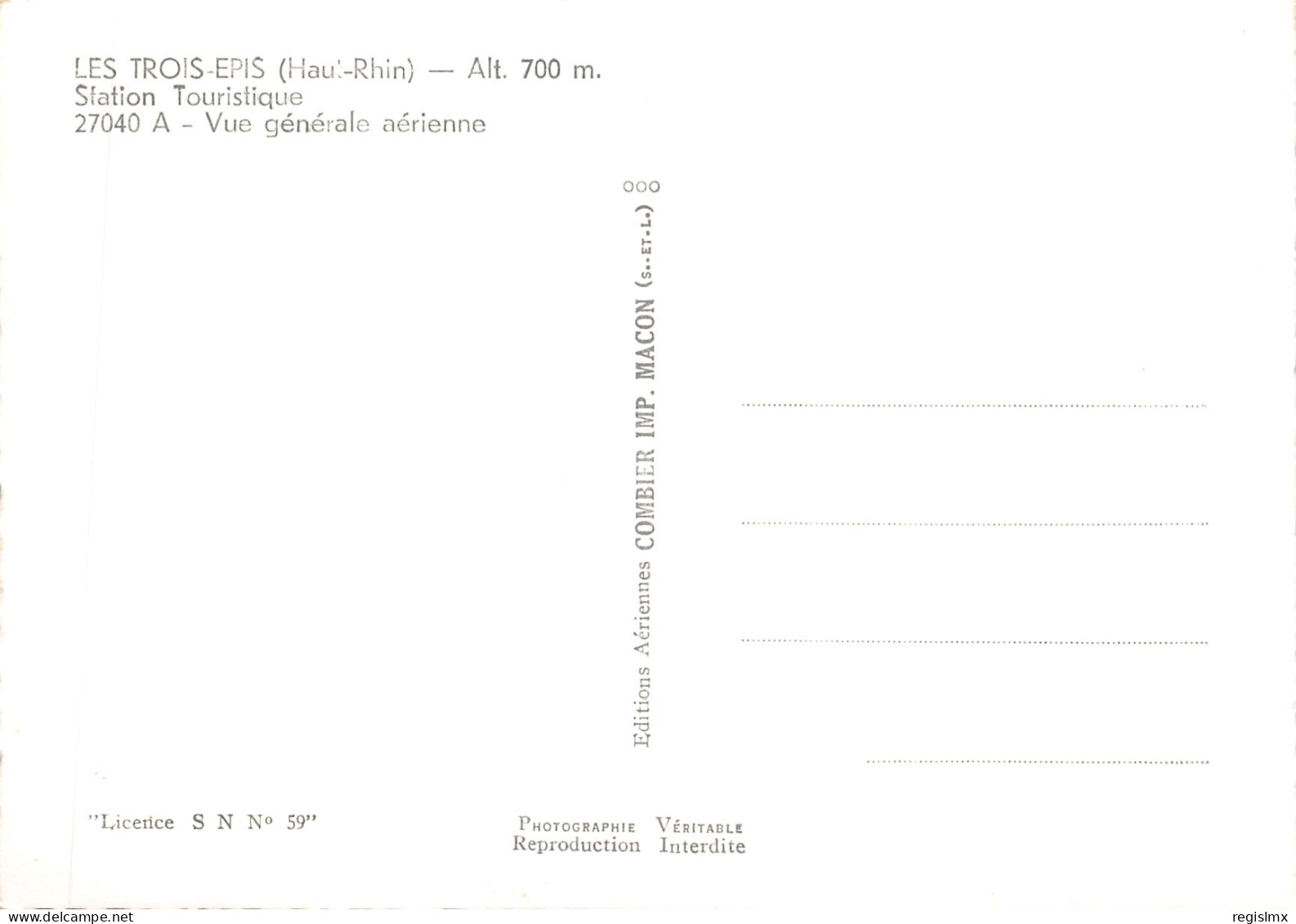 68-LES TROIS EPIS-N°T560-A/0145 - Other & Unclassified