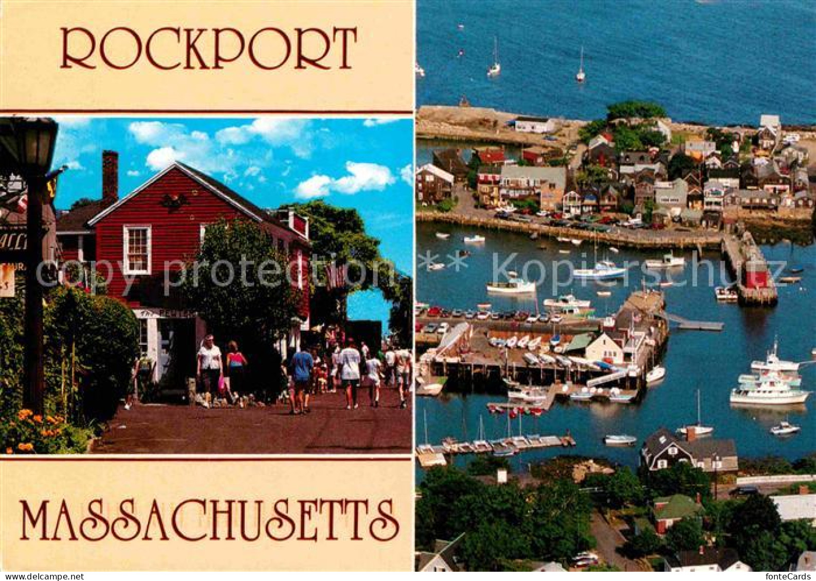 72708360 Rockport_Massachusetts Hafen Bearskin Neck - Sonstige & Ohne Zuordnung