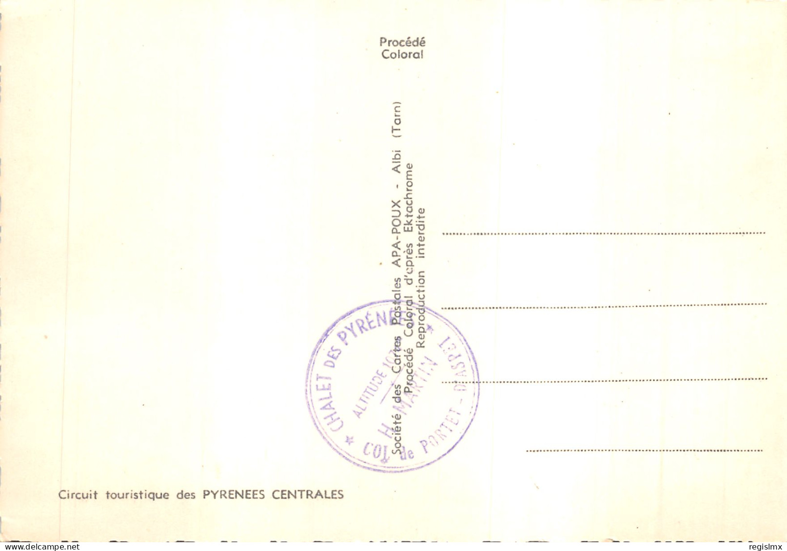 66-PANORAMA DES PYRENEES CENTRALES-N°T559-D/0157 - Other & Unclassified