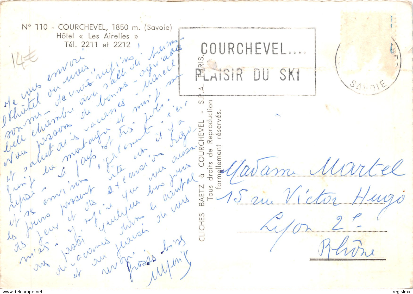 73-COURCHEVEL-N°T560-D/0173 - Courchevel