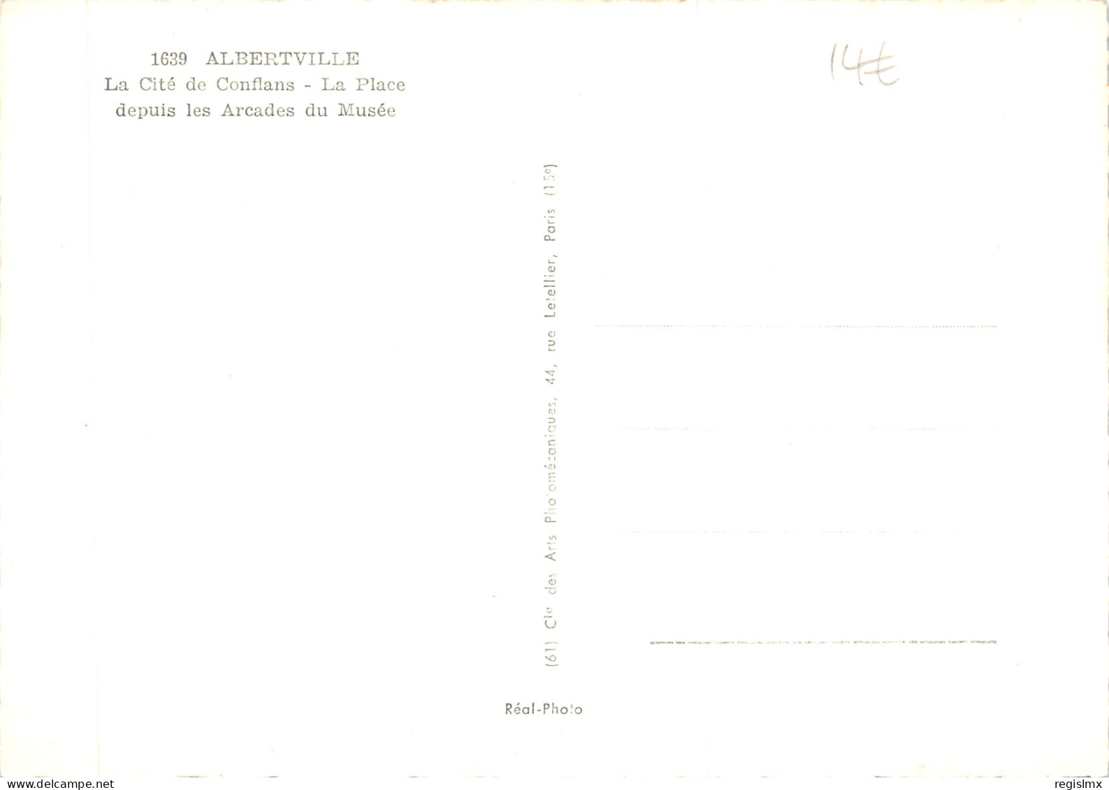 73-ALBERTVILLE-N°T560-D/0081 - Albertville