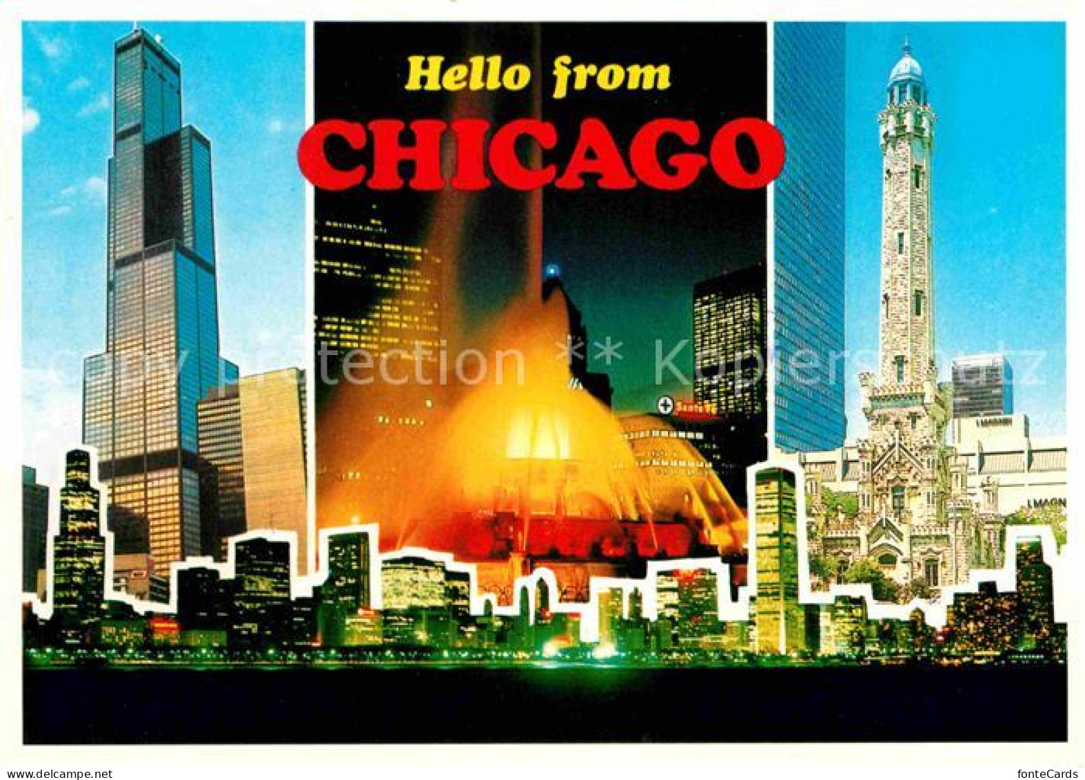 72708337 Chicago_Illinois Water Tower - Andere & Zonder Classificatie