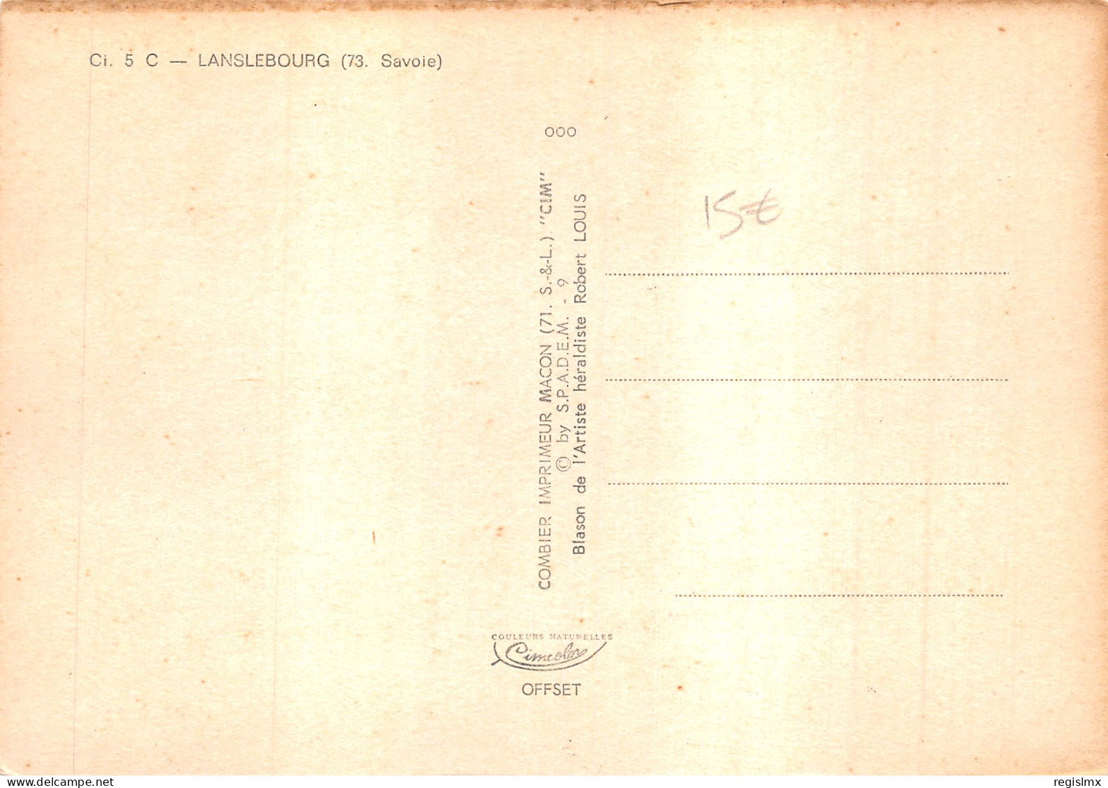 73-LANSLEBOURG-N°T560-C/0271 - Other & Unclassified