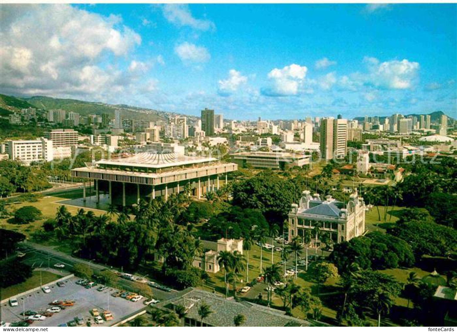 72708333 Hawaii_US-State State Capital Buidlding Fliegeraufnahme - Altri & Non Classificati