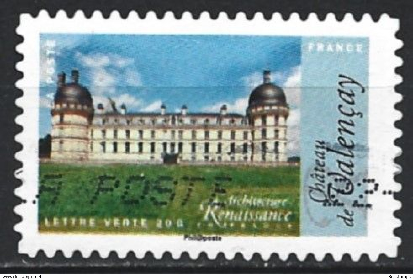 France 2015. Scott #4783 (U) Château De Valençay - Used Stamps