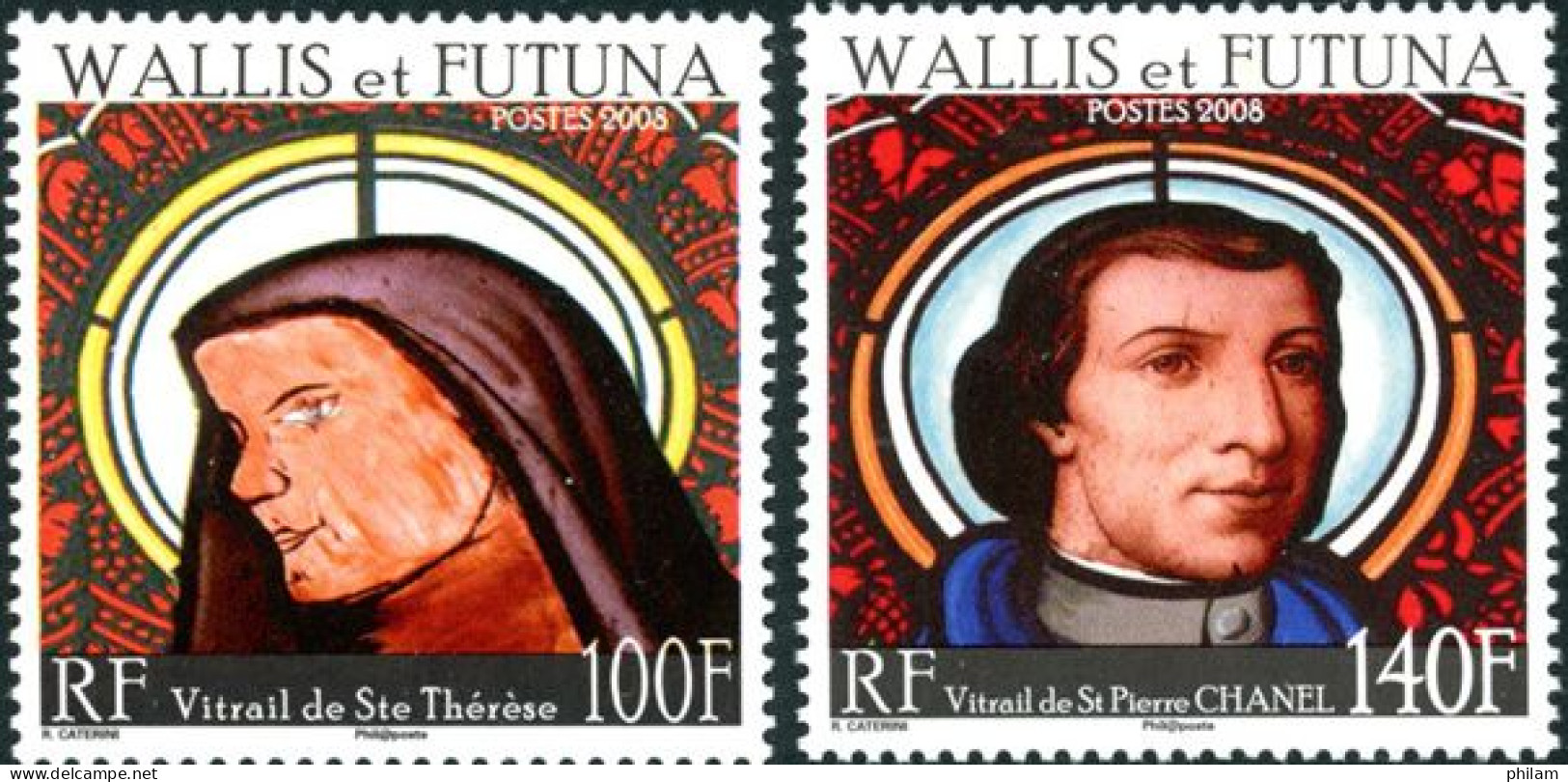 WALLIS ET FUTUNA 2008 - Vitraux De L'Eglise Lano - 1 V. - Unused Stamps