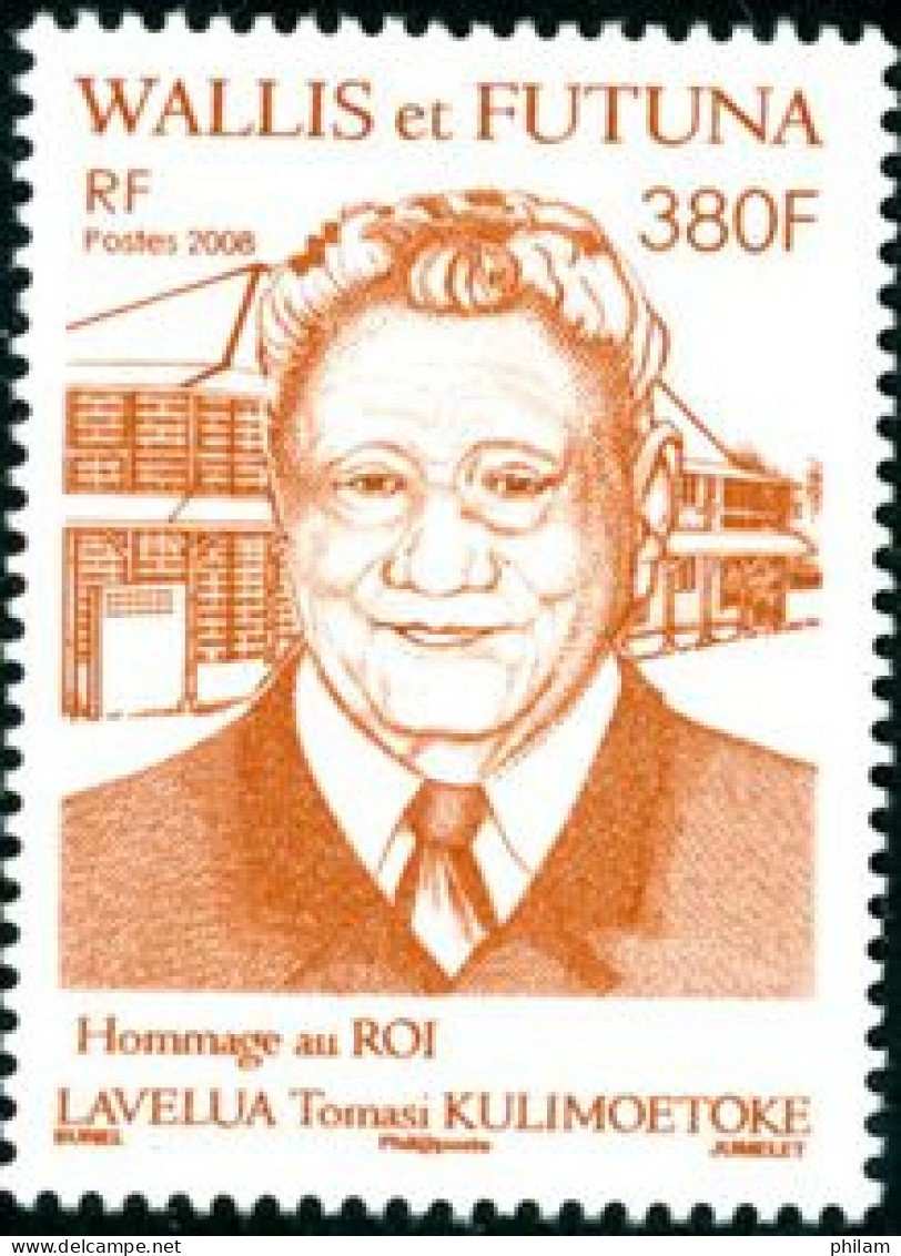 WALLIS ET FUTUNA 2008 - Hommage Au Roi Tomati Kulimoetoke - 1 V. - Unused Stamps