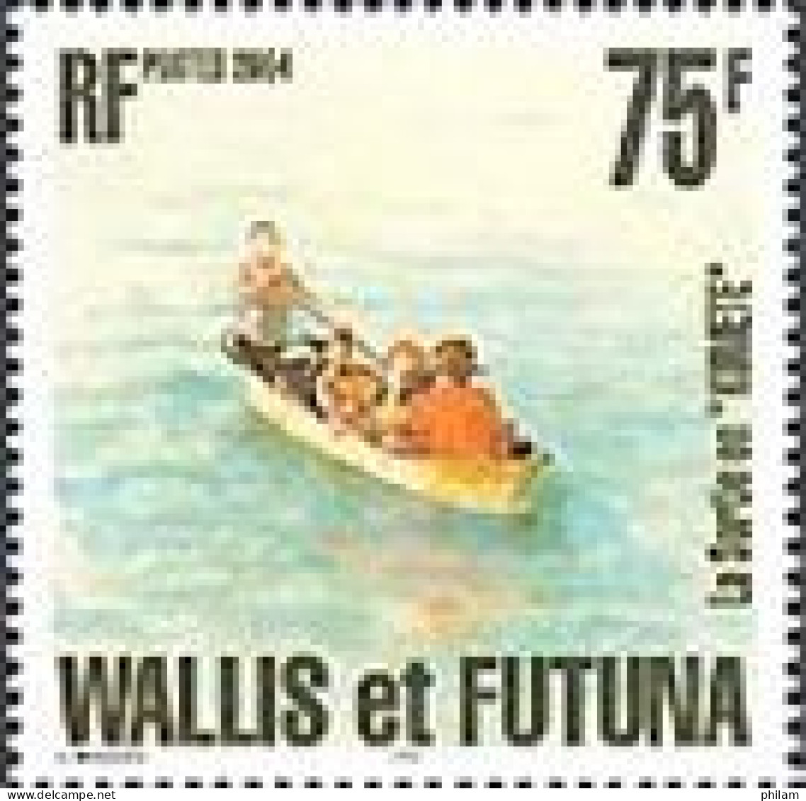 WALLIS ET FUTUNA  2004 -  Embarcation Traditionnelle Kumete - 1 V. - Ships