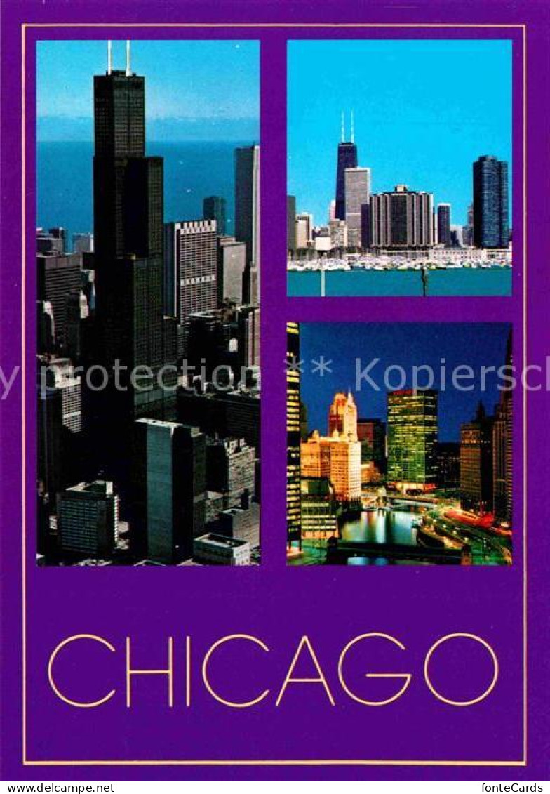 72708322 Chicago_Illinois Teilansichten - Altri & Non Classificati