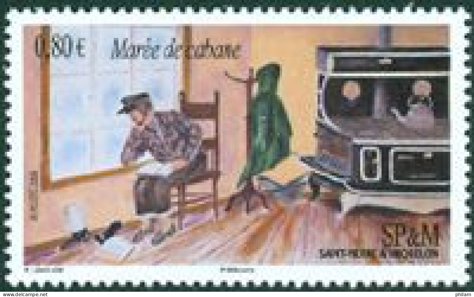 SAINT-PIERRE-ET-MIQUELON 2009 - Marée De Cabane - 1 V. - Unused Stamps