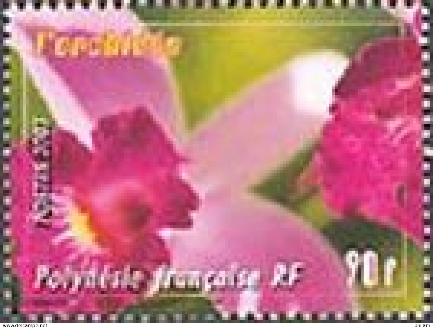 POLYNESIE 2003 - Salon De Bangkok - L'orchidée - 1 V. - Unused Stamps