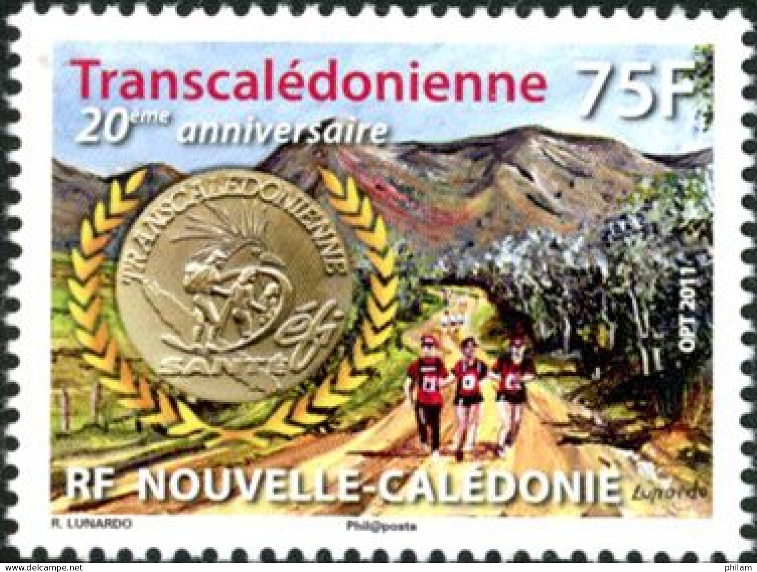 NOUVELLE CALEDONIE 2011 - Transcaledonienne - 1 V. - Nuevos