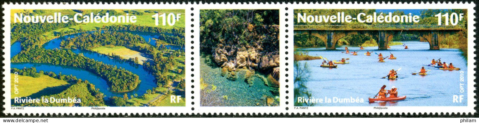 NOUVELLE CALEDONIE 2010 - Rivière - La Dumbea - 2 V. - Unused Stamps