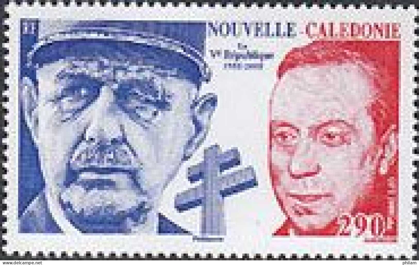 NOUVELLE CALEDONIE 2008 - 50 Ans De La 5ème République - 1 V. - Nuevos