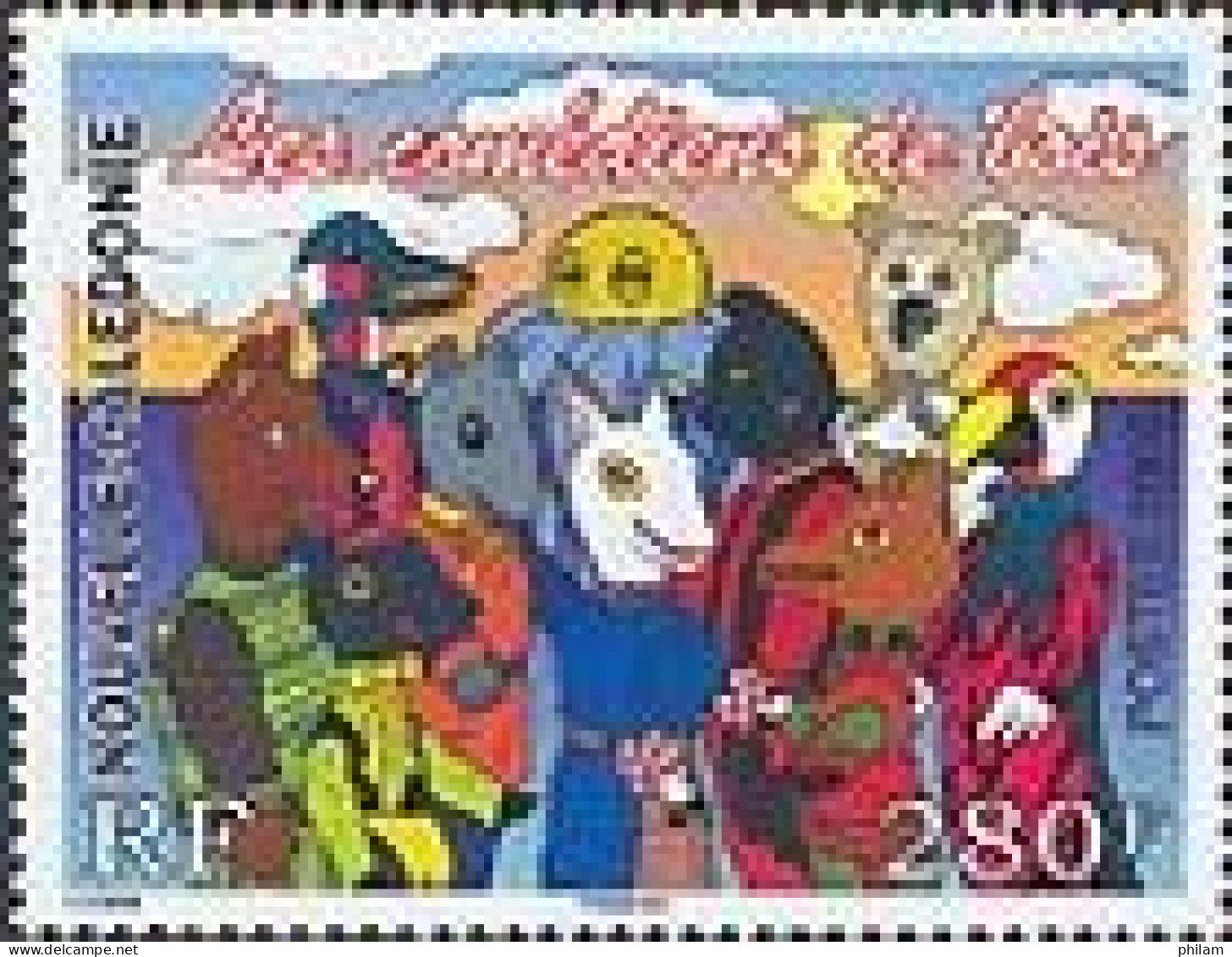 NOUVELLE CALEDONIE 2006 - Comédiens De Bois - 1 V. - Unused Stamps