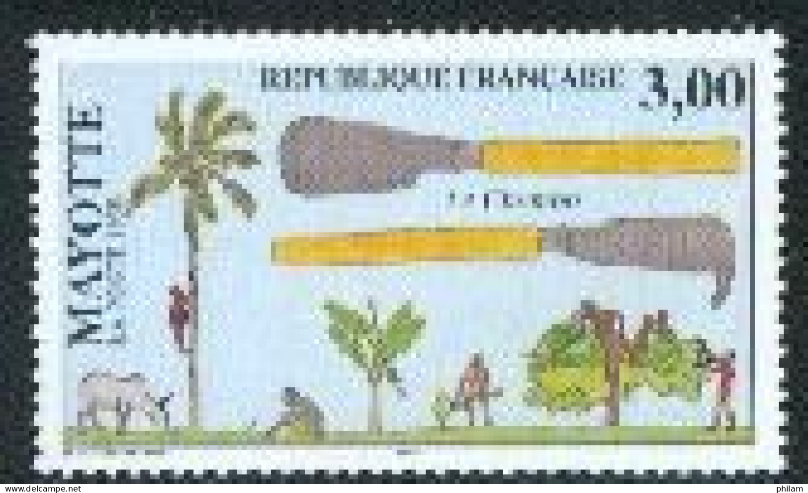 MAYOTTE 1998 - Le Chombo - 1 V. - Unused Stamps