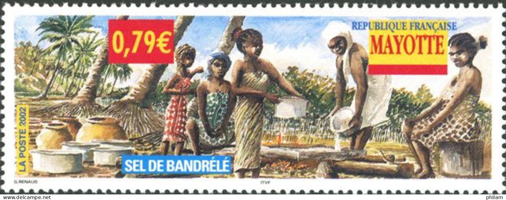 MAYOTTE 2002 - Sel De Bandrélé - 1 V. - Nuevos