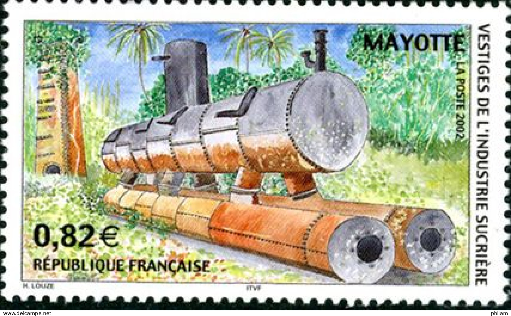 MAYOTTE 2002 - Industrie Sucrière - 1 V. - Unused Stamps