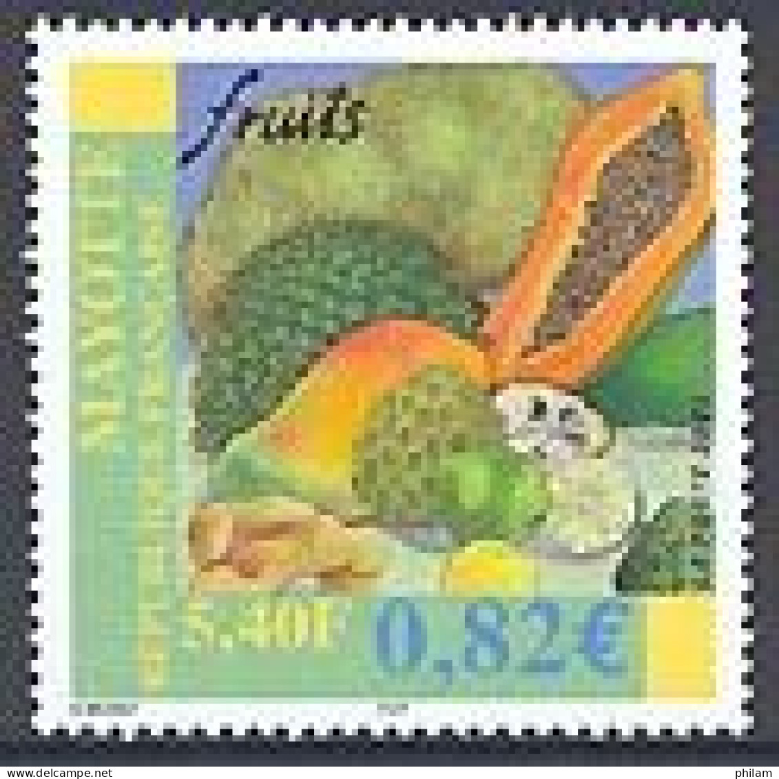 MAYOTTE 2001 - Fleurs Et Fruits - 2 V. - Unused Stamps
