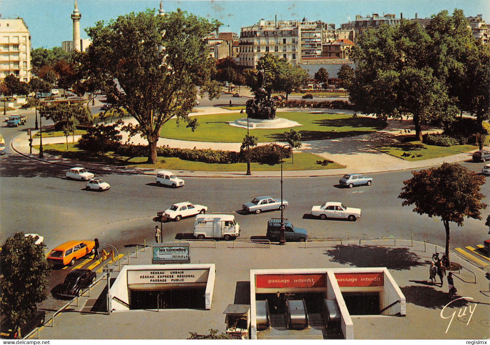 75-PARIS-PLACE DE LA NATION-N°T561-D/0073 - Sonstige & Ohne Zuordnung