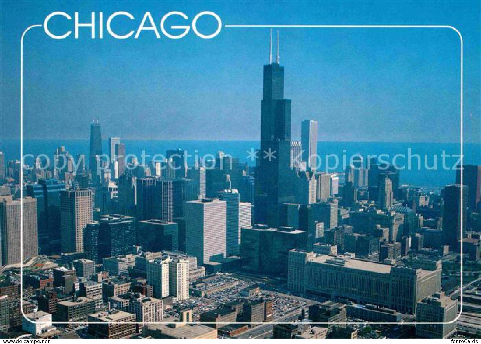 72708308 Chicago_Illinois Panorama - Andere & Zonder Classificatie