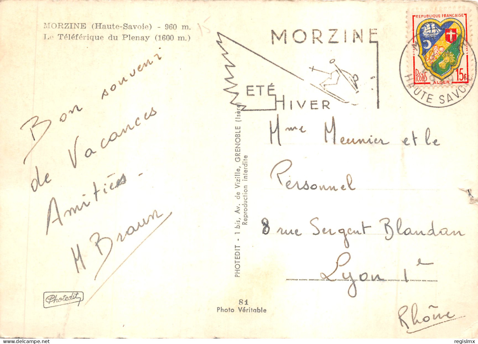 74-MORZINE-N°T561-B/0375 - Morzine