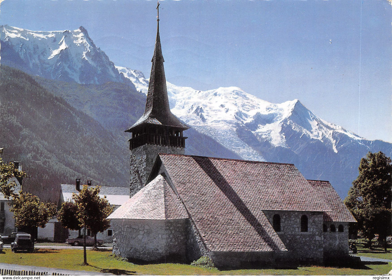 74-CHAMONIX-EGLISE DE PRAZ-N°T561-B/0061 - Chamonix-Mont-Blanc
