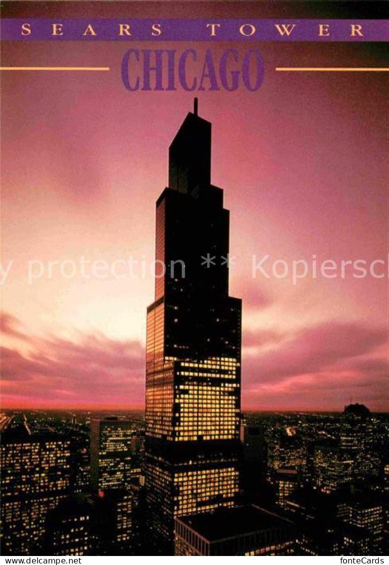 72707617 Chicago_Illinois Sears Tower - Andere & Zonder Classificatie