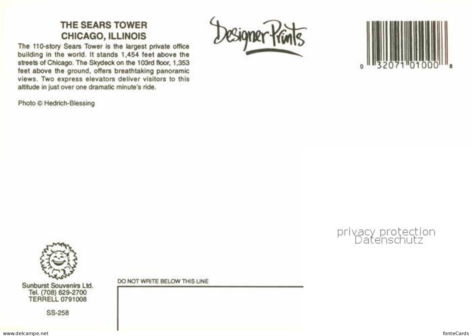 72707617 Chicago_Illinois Sears Tower - Other & Unclassified
