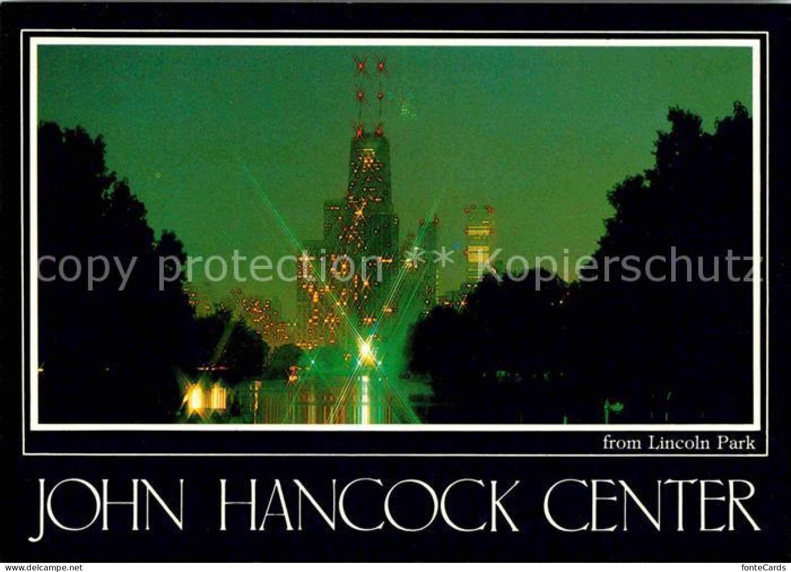 72707616 Chicago_Illinois John Hancock Center Vom Lincoln Park  - Other & Unclassified