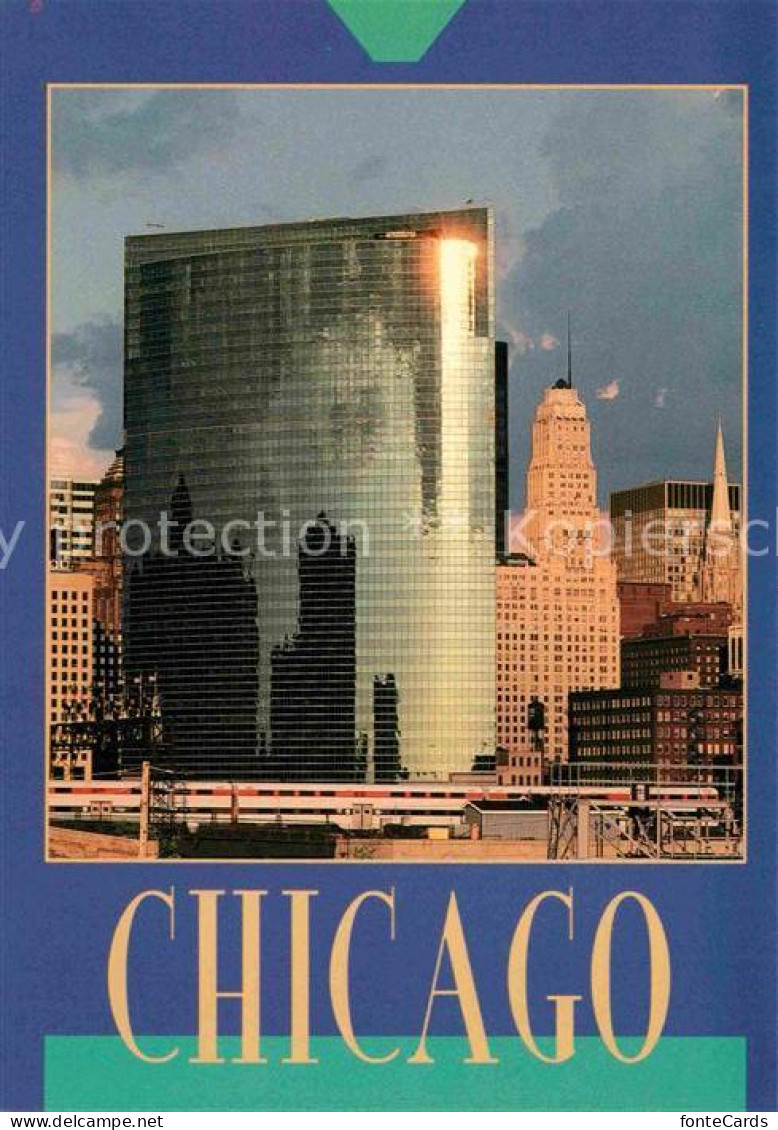 72707605 Chicago_Illinois Skyline  - Autres & Non Classés