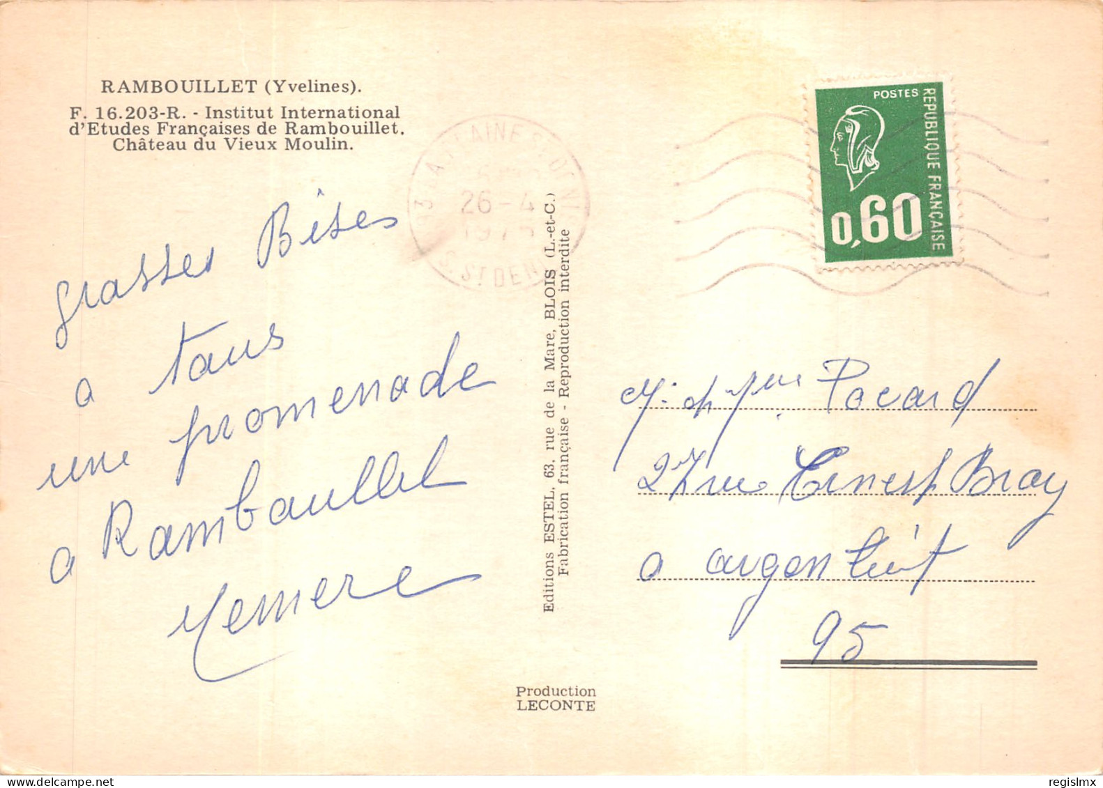 78-RAMBOUILLET-N°T562-A/0237 - Rambouillet