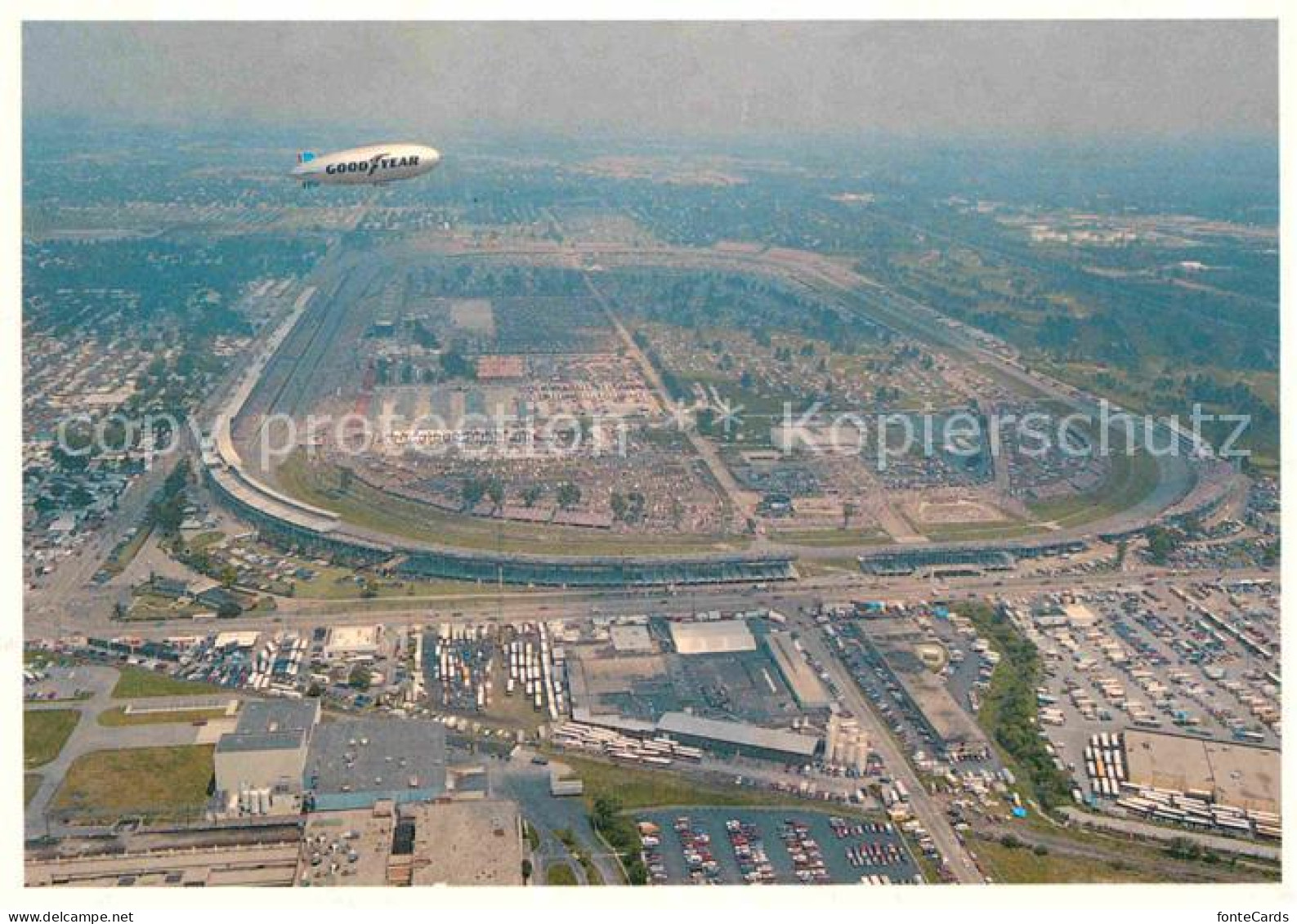 72707585 Indianapolis Fliegeraufnahme Rennstrecke - Andere & Zonder Classificatie