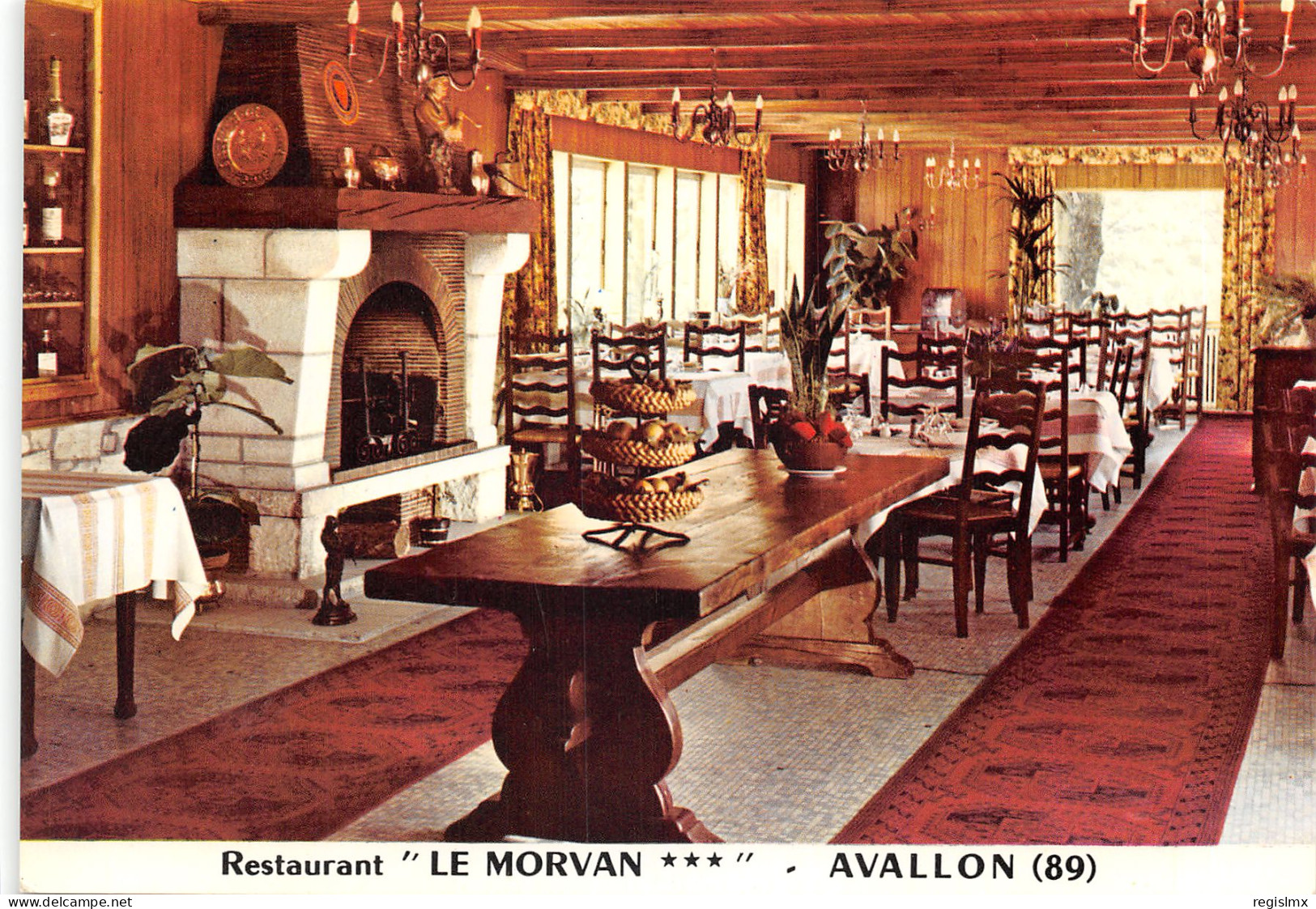 89-AVALLON-RESTAURANT LE MORVAN-N°T563-A/0291 - Avallon