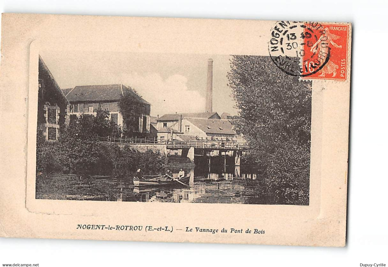 NOGENT LE ROTROU - Le Vannage Du Pont De Bois - état - Nogent Le Rotrou