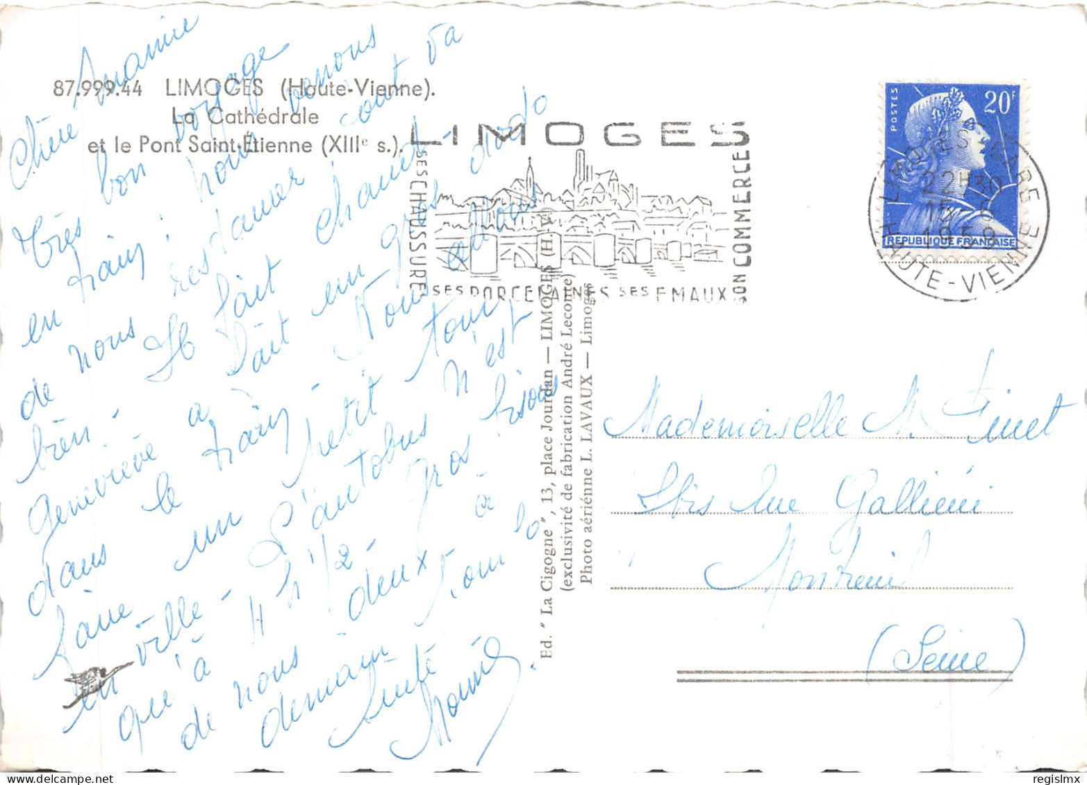 87-LIMOGES-N°T563-A/0031 - Limoges