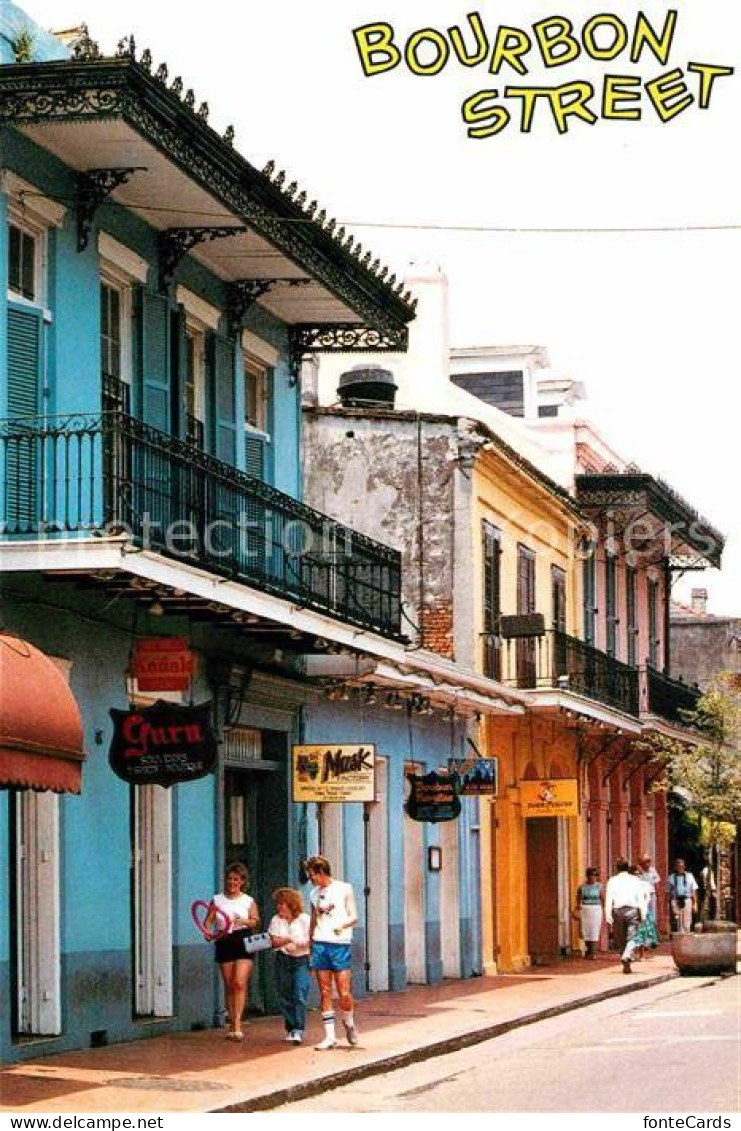 72707572 New_Orleans_Louisiana Bourbon Street - Andere & Zonder Classificatie