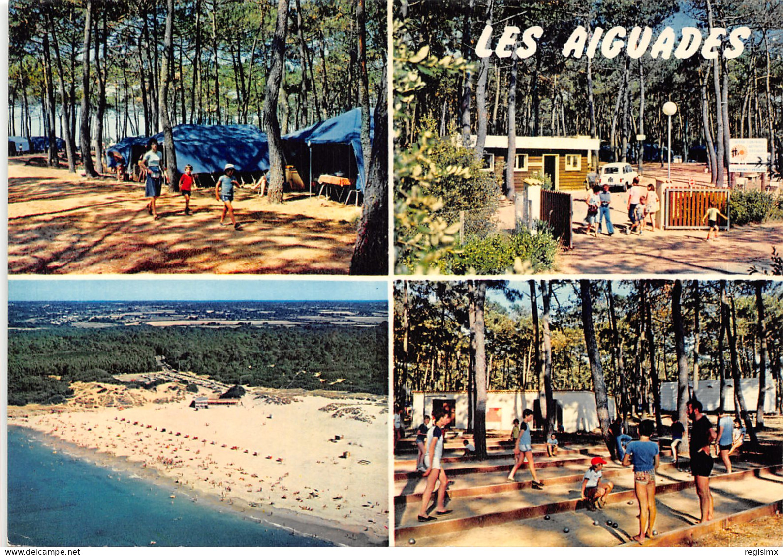 85-BOURGENAY-LE VEILLON-LES AIGUADES-N°T562-D/0147 - Other & Unclassified