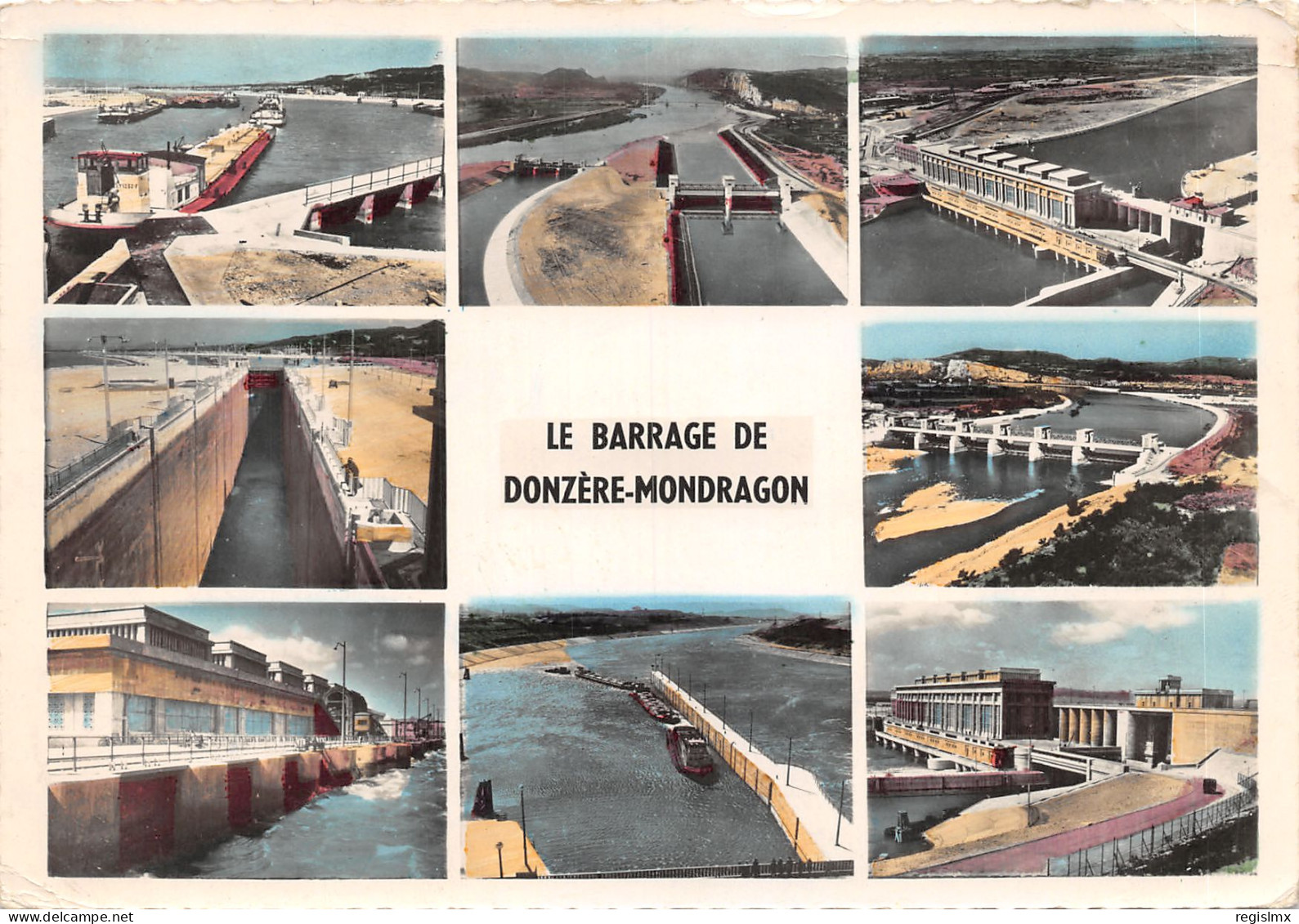 84-BARRAGE DE DONZERE MONDRAGON-N°T562-D/0019 - Autres & Non Classés