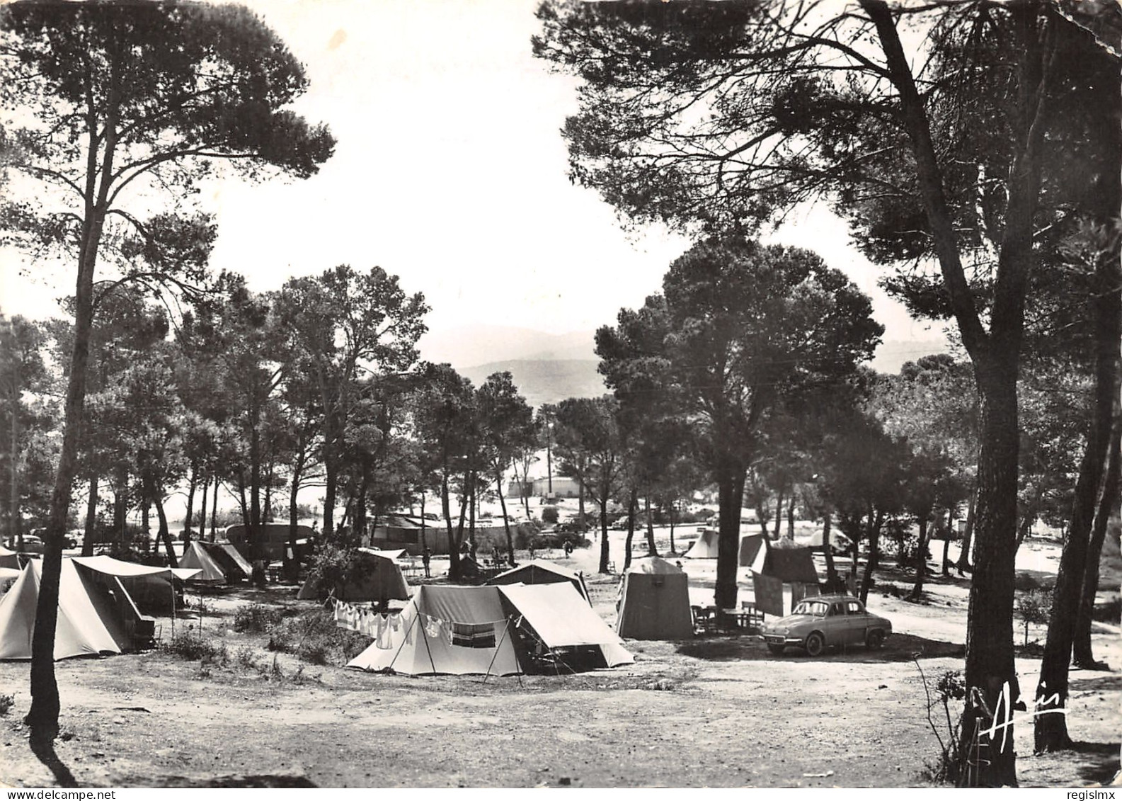 83-LA FAVIERE-CAMP DU DOMAINE-N°T562-C/0299 - Autres & Non Classés